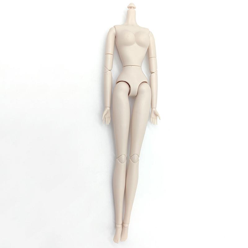 1/6 Doll Body Movable Jointed Nude For 30Cm High Jointed Doll Body  White Skin Doll Figure Model For Girl Toys