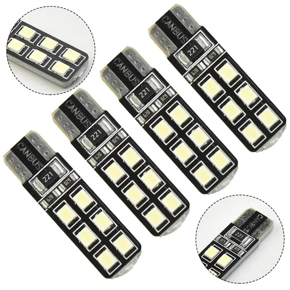 4 Pcs DC12V Error-Free LED Bulb Eyebrow Eyelid Light Lamp For Mercedes-Benz W204 C300 C350 6000K White Accessories For Vehicles