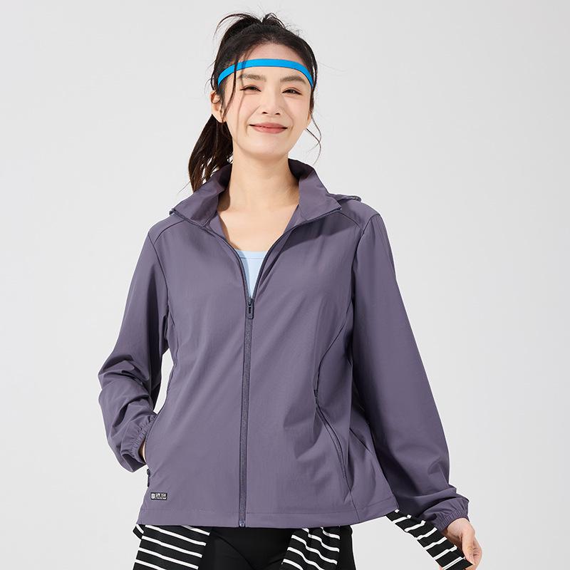 Custom Logo UV Protection Ice Silk Windbreaker for Men & Women - Summer Outdoor Fishing & Mountaineering Jacket