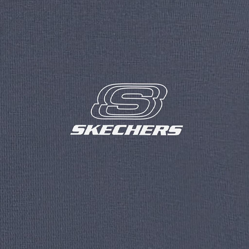 Skechers Solid Color Antibacterial T-Shirt Unisex tops L226U080-026R