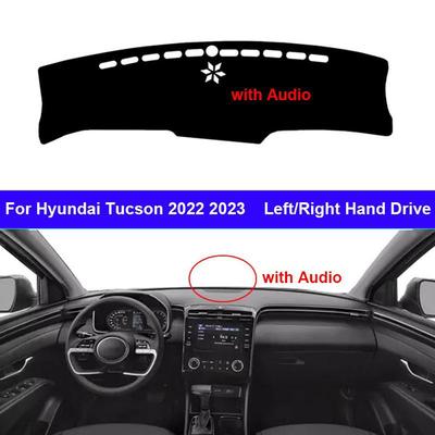 Wewnętrzna deska rozdzielcza samochodu pokrywa maty na deskę rozdzielczą do Hyundai Tucson 2022 2023 dywanik przeciwsłoneczny