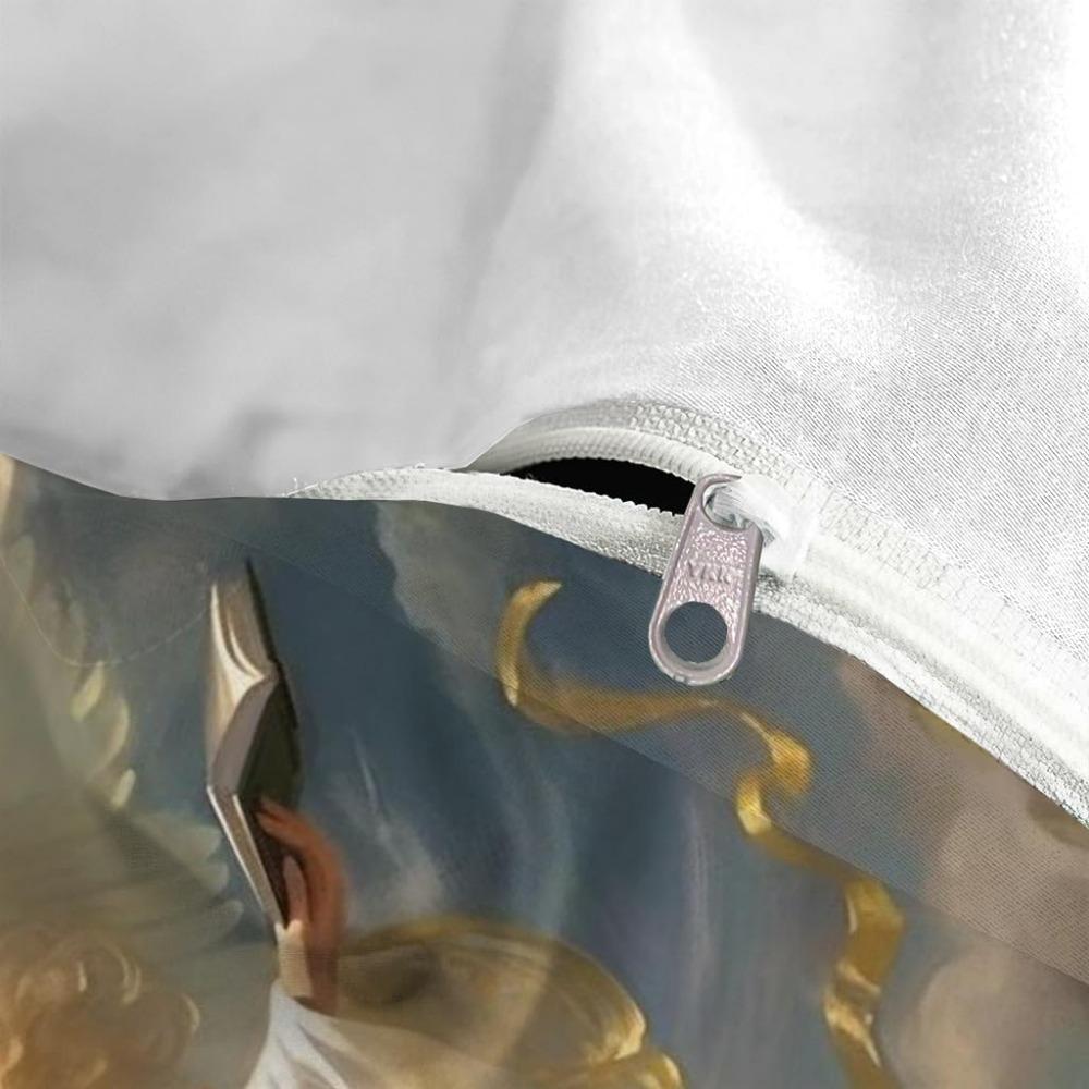 Divine Golden Angel Motif Bed Linen,Microfibre Bedding Sets, Children's Bed Linen  for Teenagers 3D Animal Printed  DuvetCover