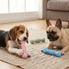 Bite Tough Dumbbell Dog Chew Toy Dumbbell Shaped Puppy Teeth Cleaning Toy  Oral Care