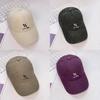 Geometric Symbols Embroidery Vintage Cotton Baseball Hats Summer Breathable