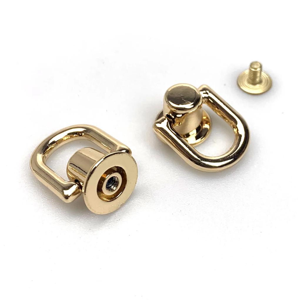 Metal Bag Rivet Nail Buckle Studs Button Handbag Belt Hanger Leather Craft Luggage Bag Buckle Tong Snap Hardware Accessorieies