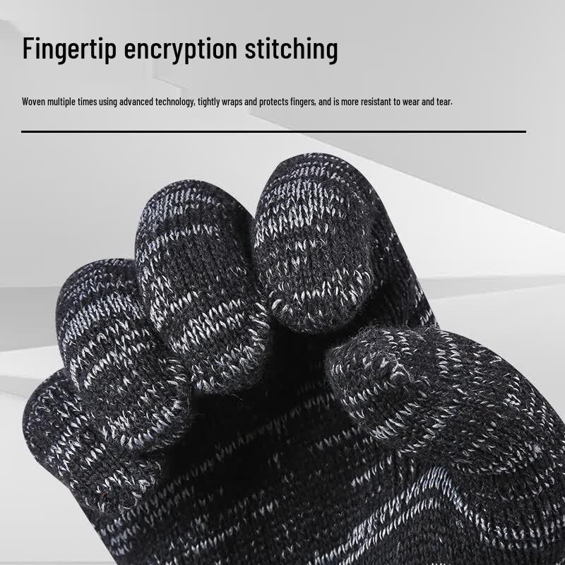 Jiaqili Heavy-Duty Cotton Work Gloves
