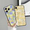 Funda Phone Cover Case for Apple iPhone 17 Pro Max XR XS MAX 17e 12 Air 11 16 14 13 15 Pro 7 8 Fresh Flowers