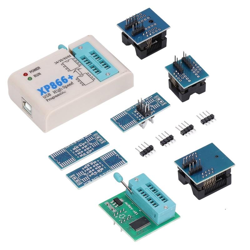 XP866 Vysokorýchlostný SPI FLASH Programátor BIOS Čip USB Programovacia Súprava pre 24 25 93 EEPROM