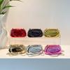 Trendy Colored Wrist Clutch Women's Bag Fashionable Retro Acrylic Dinner Party Wedding Chain Messenger Bag