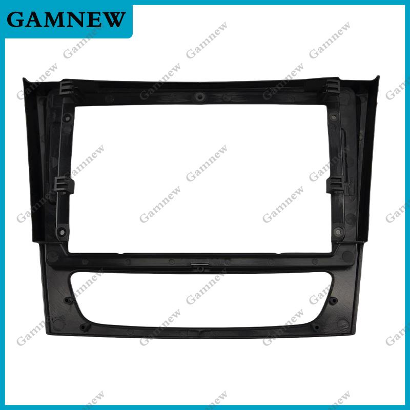 9 Inch Car Radio Fascias Frame For Mercedes Benz E-Class W211 CLS Class C219 2DIN Stereo Panel Harness Wiring Power Cord Canbus