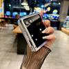 For Motorola Moto Razr 70 60 Pro 50 Ultra Gradient Flower Pattern Phone Case Bracelet Protection PC Hard Shell Back Cover