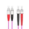 Shengwei FC-ST OM4 10 Gigabit Multimode Dual Core Fiber Optic Patch Cable