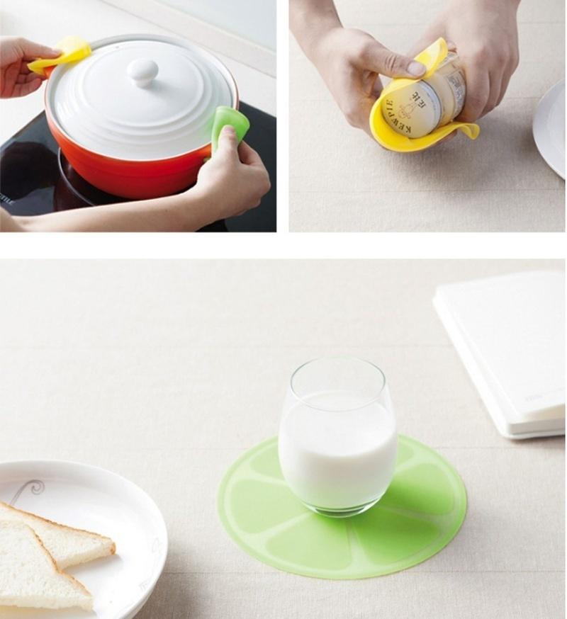 2Pcs Multifunctional Silicone Wraps Seal Cover Stretch Cling Film Food Fresh Keep For Refrigerator K