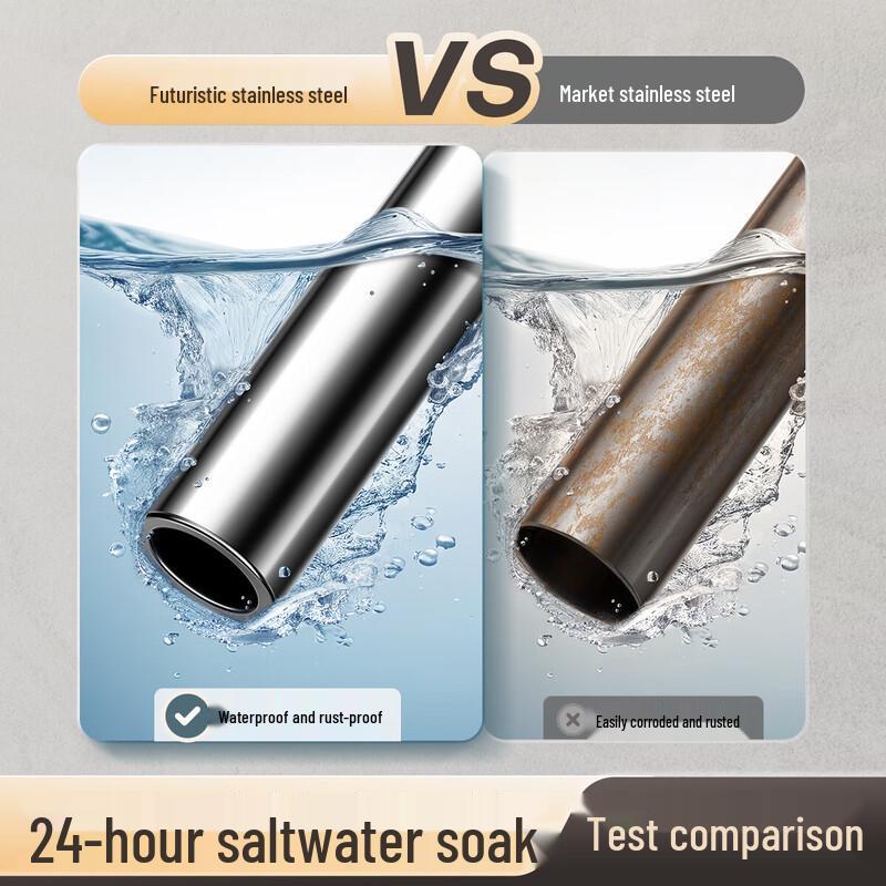 No-Drill Telescopic Rod for Drying & Curtains