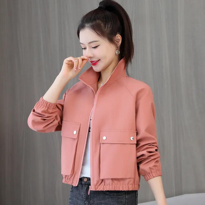 

Women s Spring/Autumn 2025 Korean-Style Casual Trench Coat - Versatile, Loose, Petite, Short Fashion Jacket 3XL
