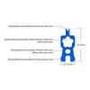 4 In 1 Portable Bicycle Valve Wrench Multifunction Schrader/Presta Valve Core Disassembly Installation Tools For Mtb Road Bike