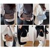 Retro locomotive style personalized shoulder messenger bag
