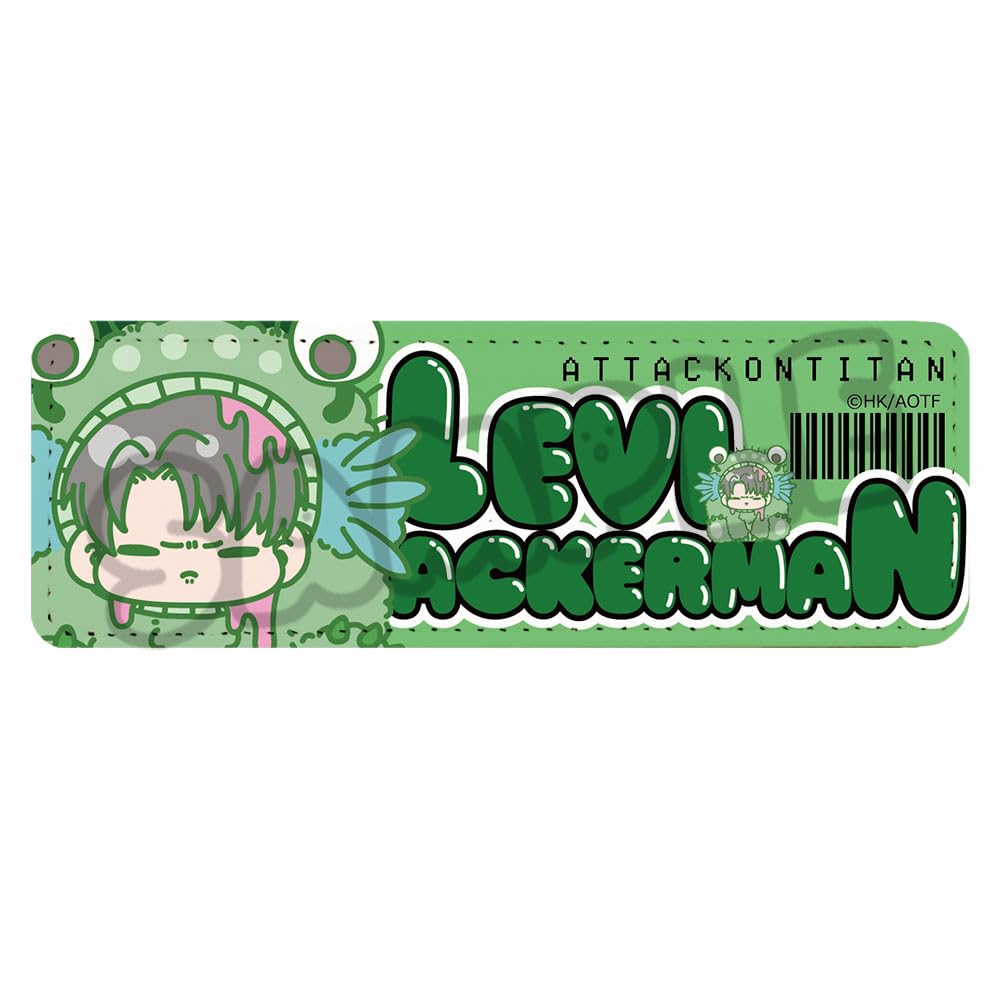 

TV Anime on Titan The Final 11th Edition Leather Badge M OG Attack Season [Levi] [Long]