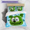 3pcs Gummy Bear1 Design Cover Set - HD Printed Bedding with 1 Cover and 2 Pillowcases - Perfect for Home and Dorm Decor
