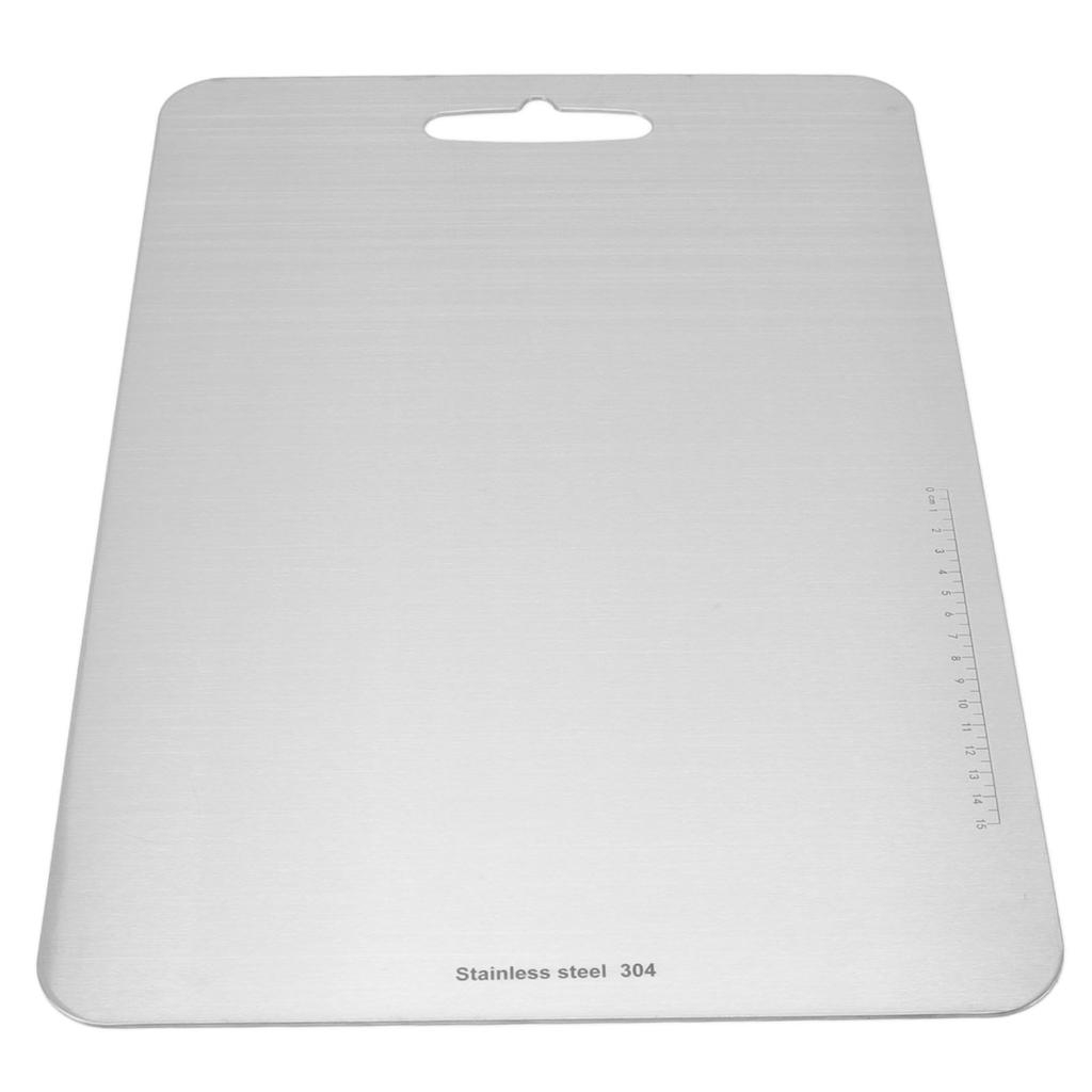 Krájecí deska oboustranná 304 nerezová ocel snadné čištění pro vaření kuchyň L