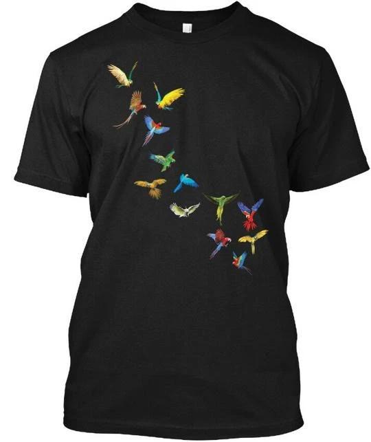 Parrot Flying V2 T shirt Made in the USA Size S to 5XL 2XL
