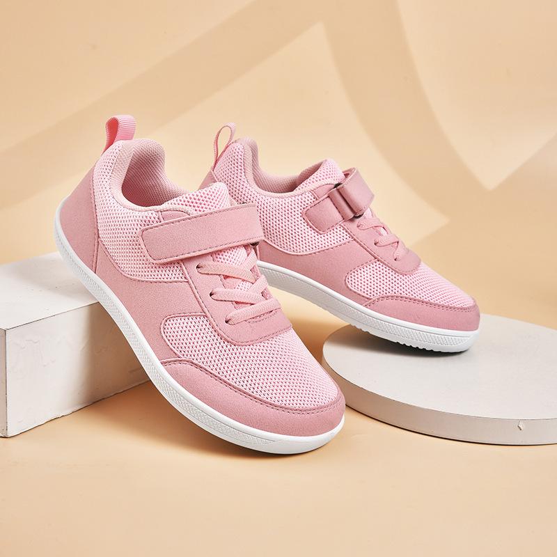 Scarpe Sportive da Bambino a Punta Larga: Sneakers Basse Traspiranti per Ragazzi e Ragazze, Perfette per Escursioni e Attività all'Aperto
