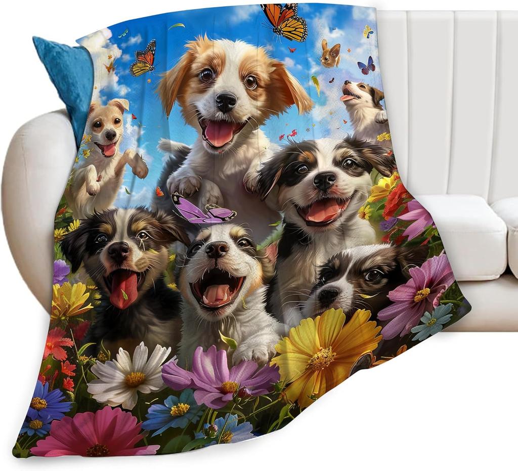 Japanese Crane Blanket Japanese Waves Throw Blanket Stuff Decor Merch Cozy Flannel Soft Warm Plush Lightweight Bedding Gifts