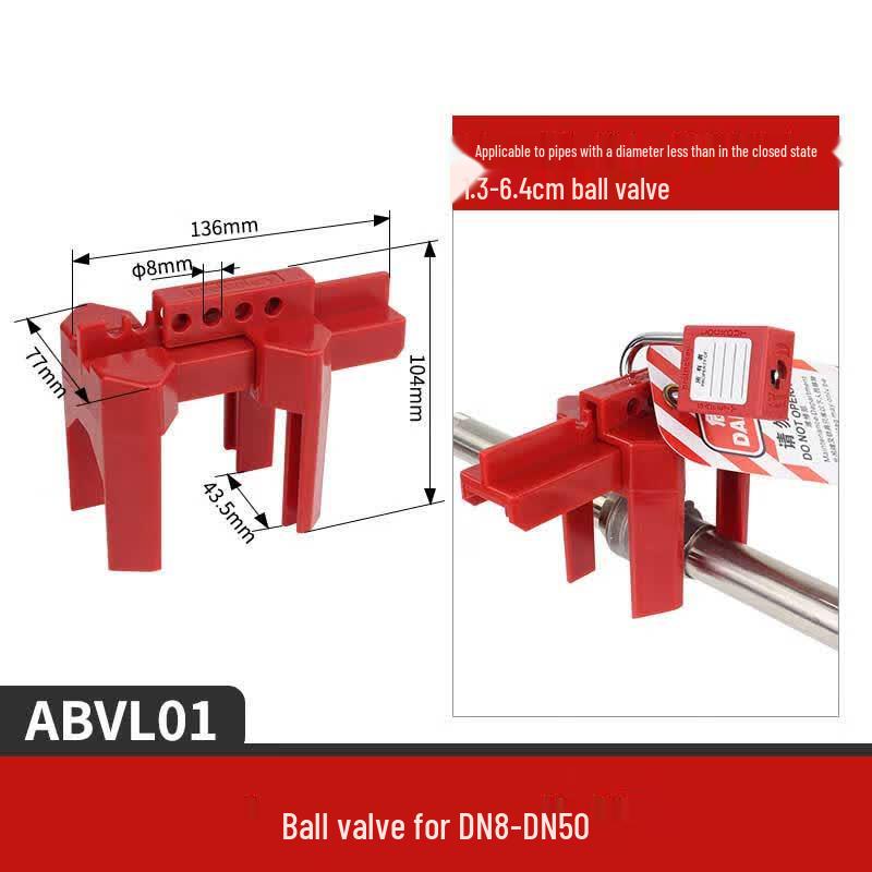 Adjustable Ball Valve Lock