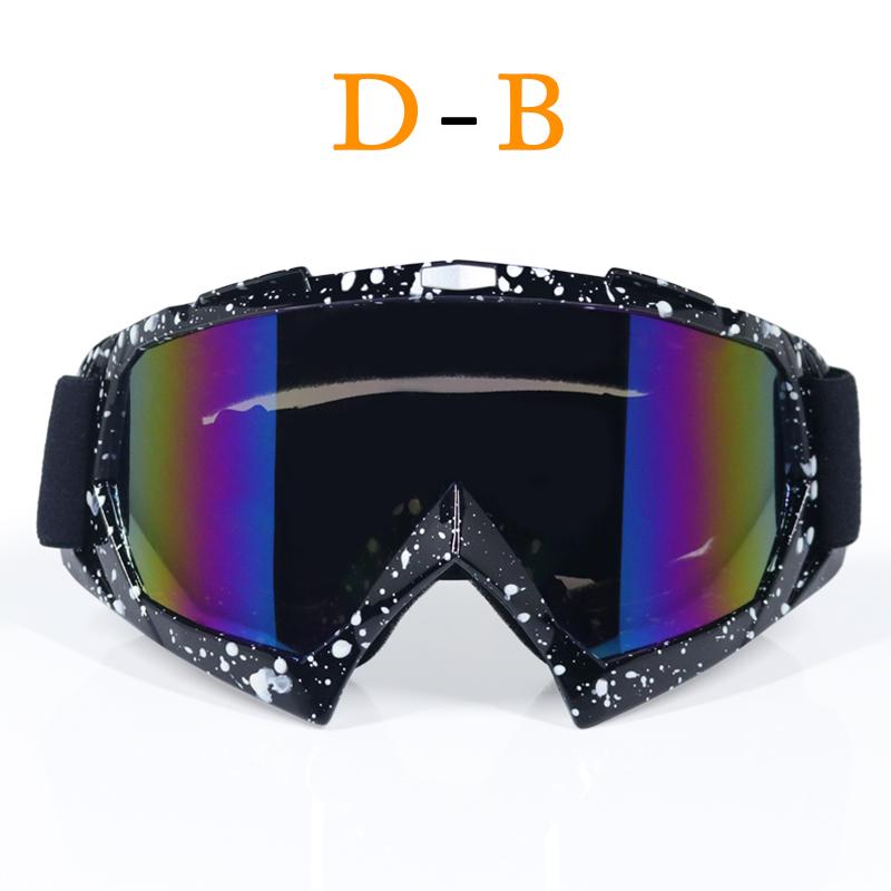 New Arrival High quality transparent Sport racing off road motocross goggles glasses motorcycle dirt bike Clear Lenses2