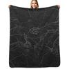 Bat Attack Throw Blanket Anti Shedding Soft Fuzzy Blanket for Home