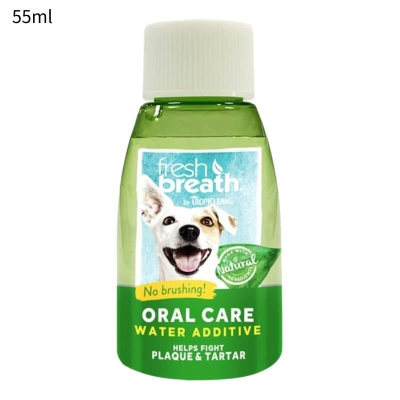 Fresh Breath Multi-purpose Dog And Cat Dental Rinse For Plaque Removal And Oral Hygiene