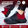 Anti-smashing and Anti-piercing Safety Protective Shoes, Steel Head, Lightweight Breathable Worker Shoes, Wear-resistant and Non-slip