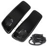 Harley Motorcycle Rear Side Box Horn with Speaker Cover (14-22) for Glide & Road King Models