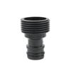 2 Stück Kunststoff 1/2 3/4 1 Zoll Außen-/Innengewinde Gartenbewässerung Schnellkupplung Wasserhahn Wasserhahnanschluss Adapter