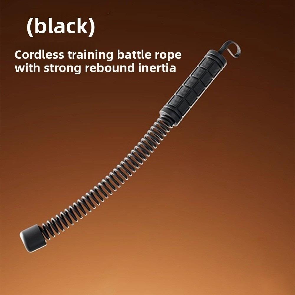 Soft Rubber Battle Rope Non Slip Handle Training Ropes Fitness Strength Training Rope  Home Gym