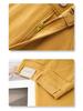Damen Ingwergelbe Slim-Fit Straight-Leg Jeans - 2025 Frühling & Herbst Mode
