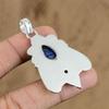 Wedding Gift For Her 925 Sterling Silver Natural Sodalite Gemstone Pendant