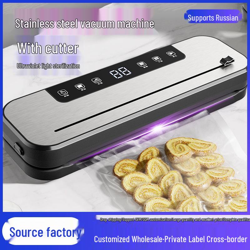 Automatic Vacuum Sealer for Home & Commercial Use - Food Preservation & Packaging Machine