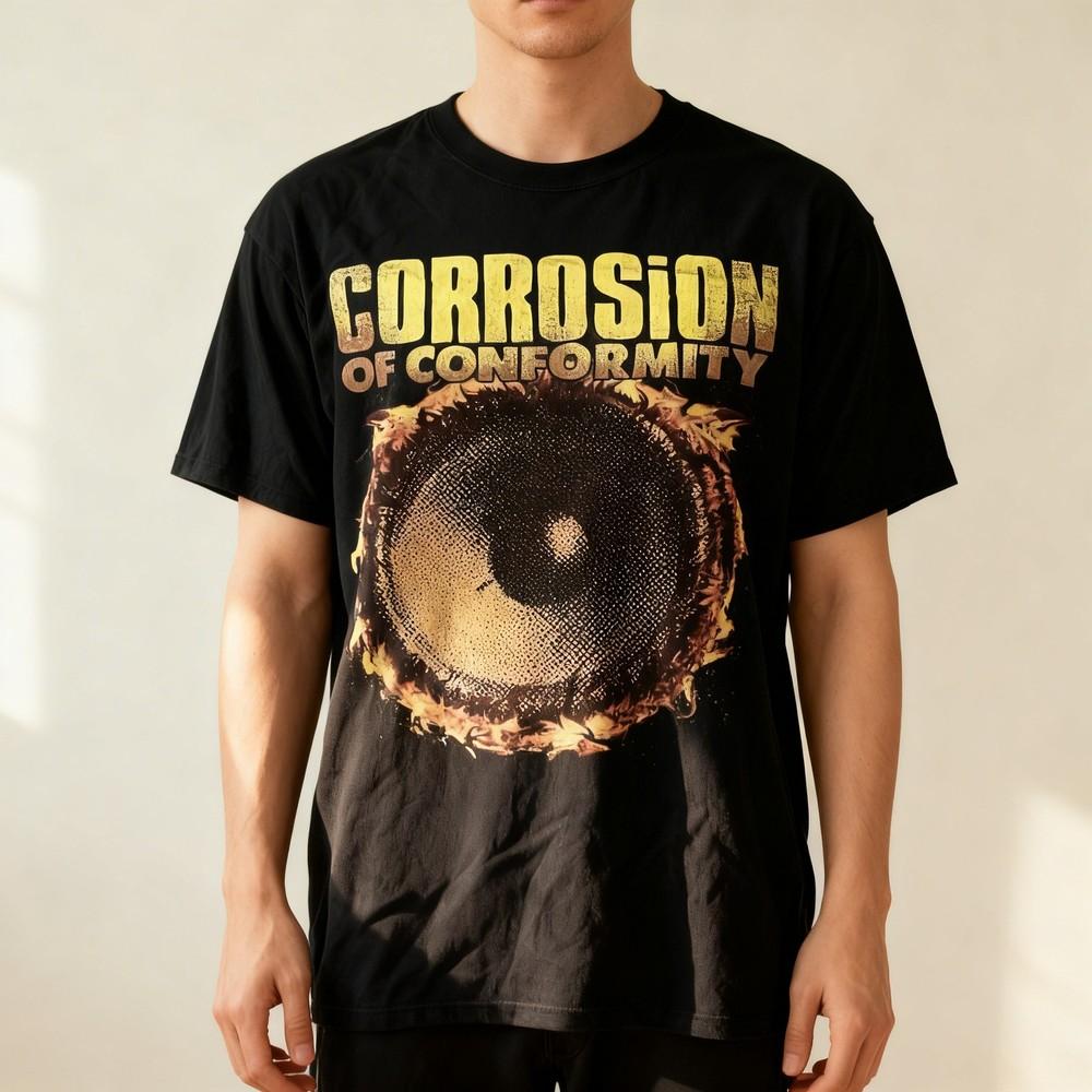 VTG Corrosion Of Conformity T Shirt Short Sleeve All Size S To 5XL Unisex T-Shirt