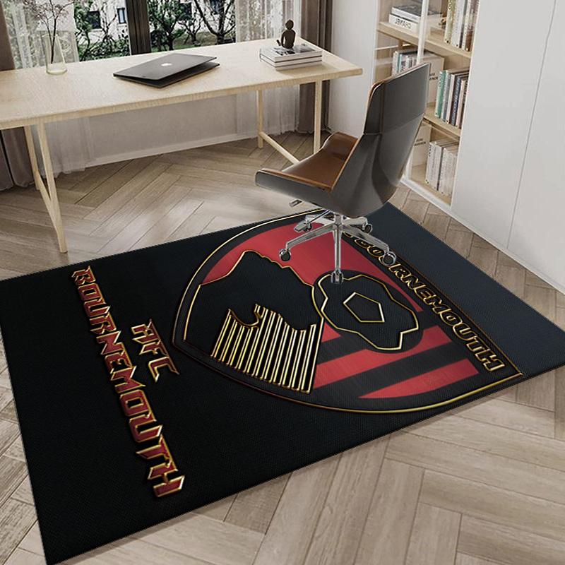 Afc Crest Printed Area Rug for Office, Chair Rug, Decorative Carpet Floor Mat, Large Size Fan gifts Christmas gifts