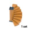 DIY Assembles Particles Spiral Staircase Support 1x1x5 1/3 House Stairs 40243 Steps Modular Creative Riser Building Block Toys