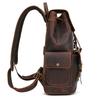 New Design 2026 crazy horse leather men's computer bag male leather backpack and retro large capacity school backpack bag