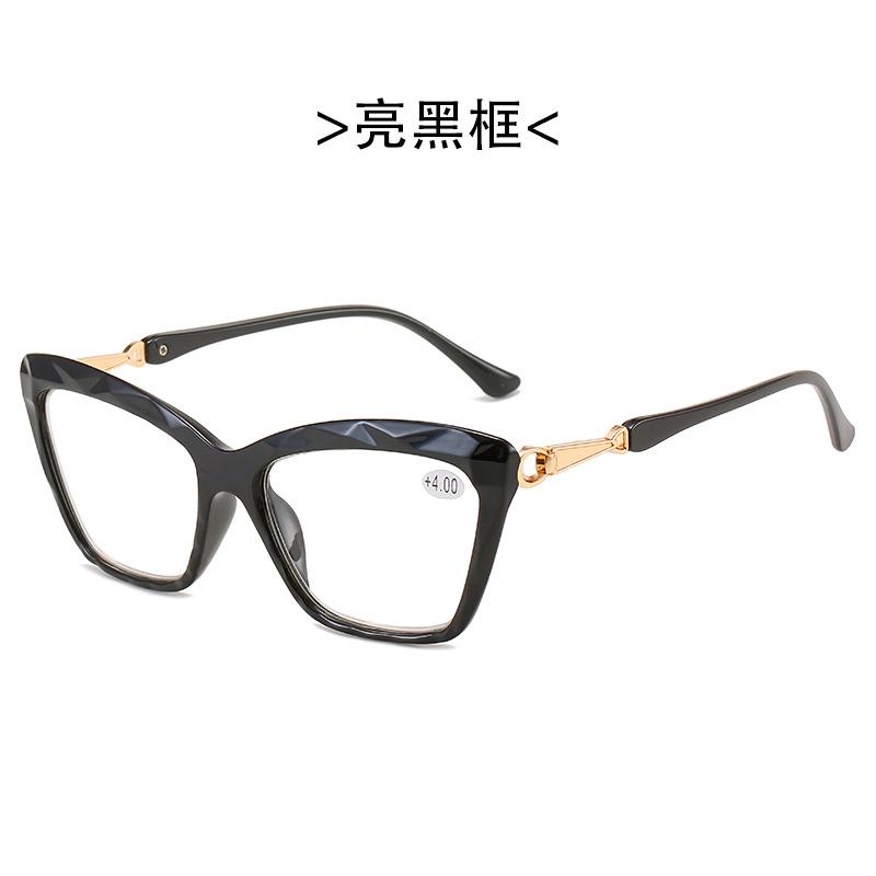 

Fashion Anti-Blue Light Reading Glasses Women S Trend Printed Frame Reading Glasses Eye Protection Presbyopia Eyeglasses +4.0