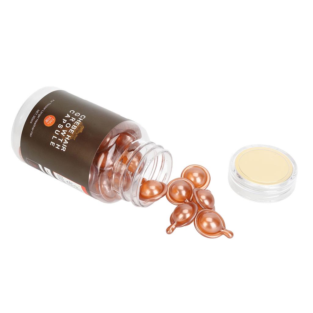 30pcs Hair Vitamin Serum Capsule Promote Shine Recovery Elasticity Moisturizing Vitamins Hair Oil Capsule