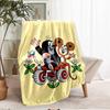 Krtek Theme Printed Blanket - Perfect for Couch, Bed, Travel & Outdoor Use | Machine Washable, Cozy & Durable.