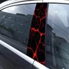 3D Car Decal B-Pillar Decoration Waterproof Sticker