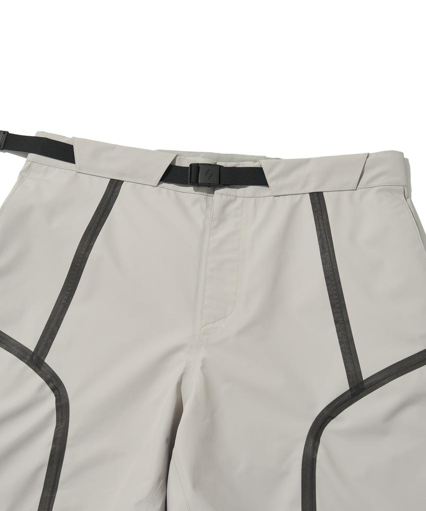 Welteoigseupelimeonteu Wsp001_3Layer Seamsealing Half Pants_Gray White