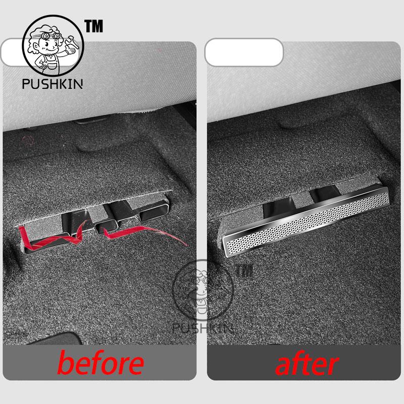 For BYD Sealion 05 EV 2025 Car Seat Bottom Air Outlet Protective Cover Anti Blocking Cover Interior Modification Accessories