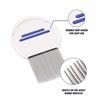 1*Lice Comb Nit Free Kids Hair Rid Headlice Stainless Steel Metal Teeth Remove Nit Brush