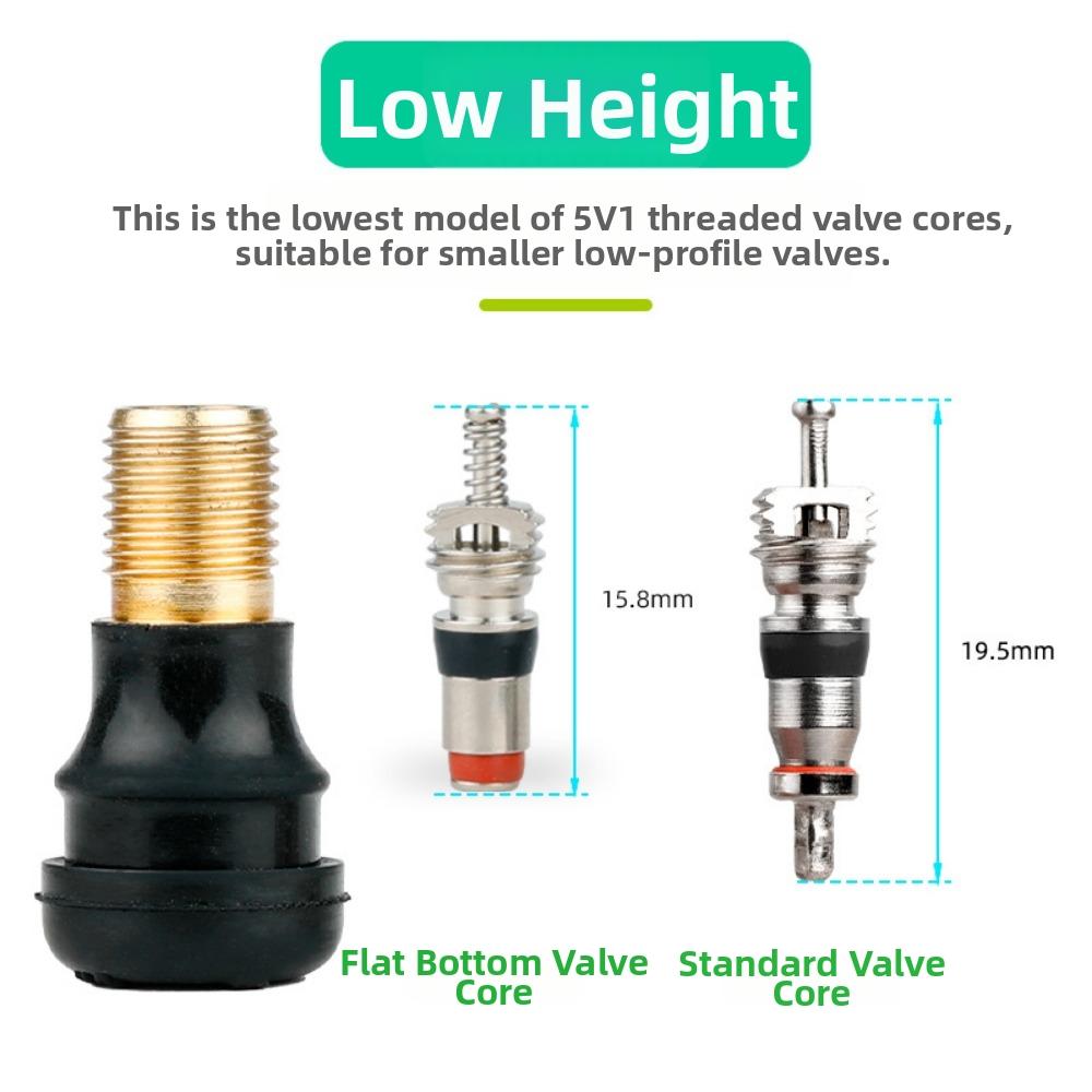 10pcs 2 Styles Threaded Inserts 5V1 Copper Core  for 50cc 125cc 150cc 200cc 250cc